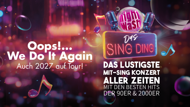Everybody, yeah: NightWash - Das Sing Ding is back alright!
