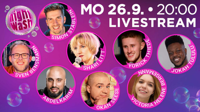 NightWash Live im Waschsalon