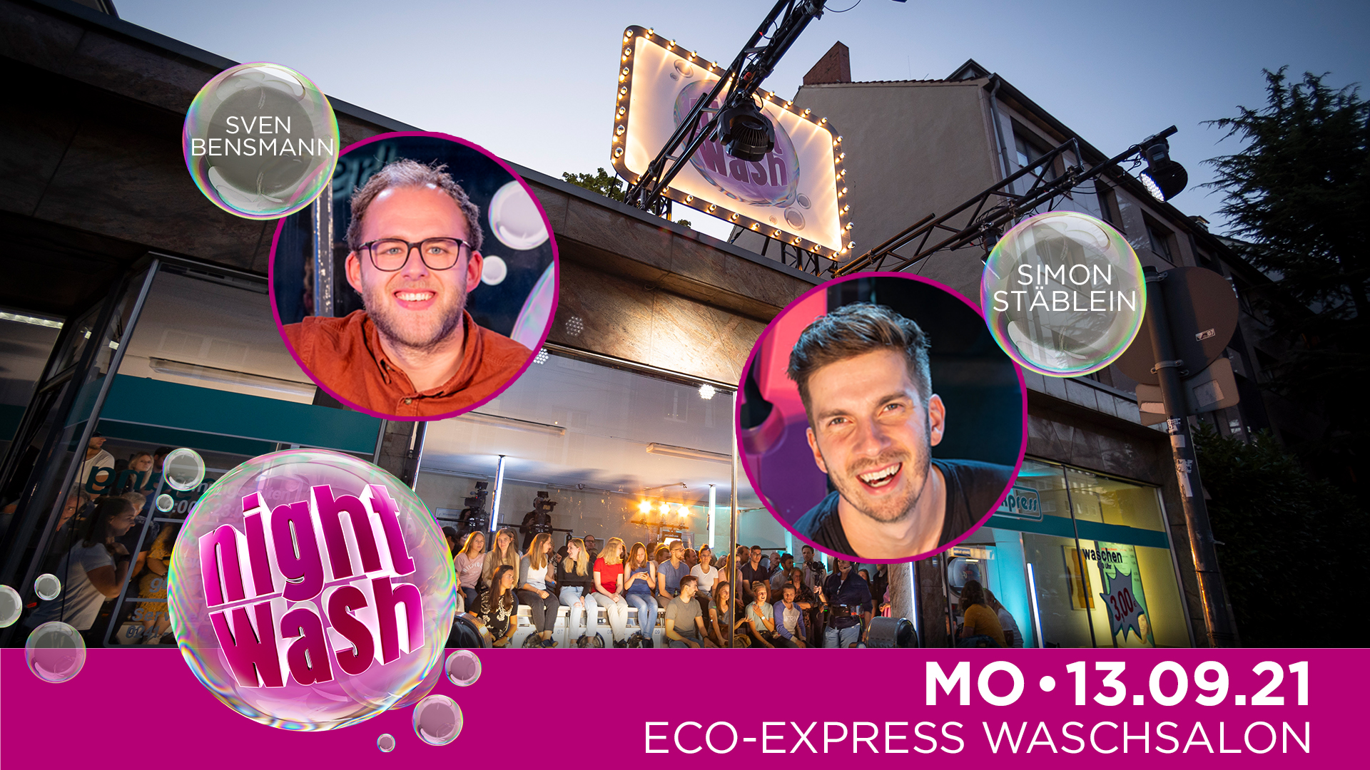 NightWash Live im Waschsalon
